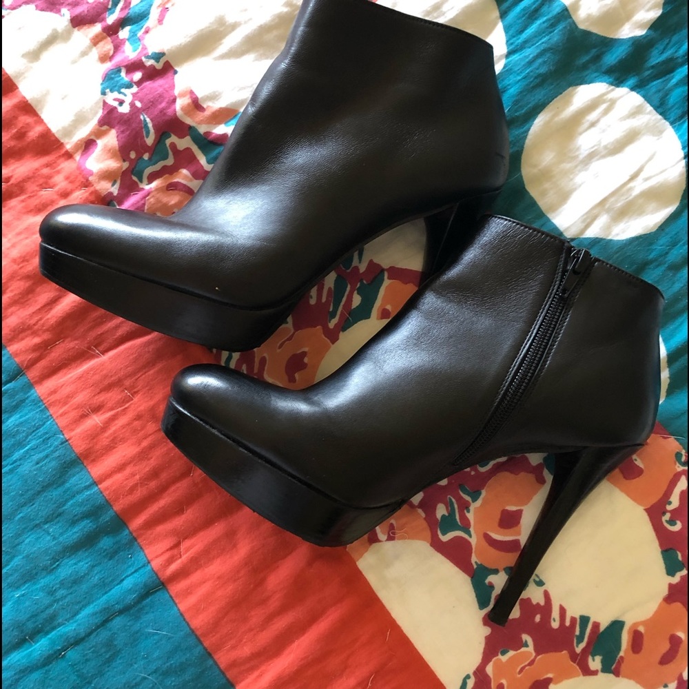 Stuart Weitzman Platform High Heel Booties - image 3